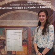 Ferencz Janka, a Palladion Verseny 8. helyezettje